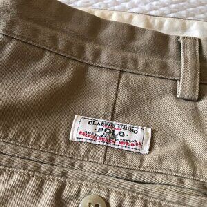 POLO Chinos by Ralph Lauren. Classic Vintage. 31 by 32.